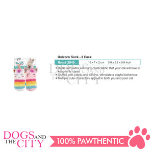 AFP 2949 Sock Cullder - Unicorn Socks 2pcs for Pets