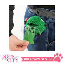 Load image into Gallery viewer, GKDC22 Green Sheep Pet Poop Bag Holder Baseball Hat Lamb Design for Dog