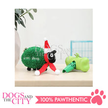 Load image into Gallery viewer, GKDC22 Green Sheep Pet Poop Bag Holder Baseball Hat Lamb Design for Dog