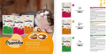 Load image into Gallery viewer, Dentalight Omegas+ Crunchy Cat Treats 60g