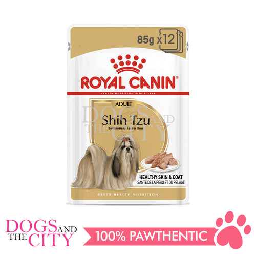 Royal Canin Shih Tzu Adult Wet Dog Food 85gx12pouches