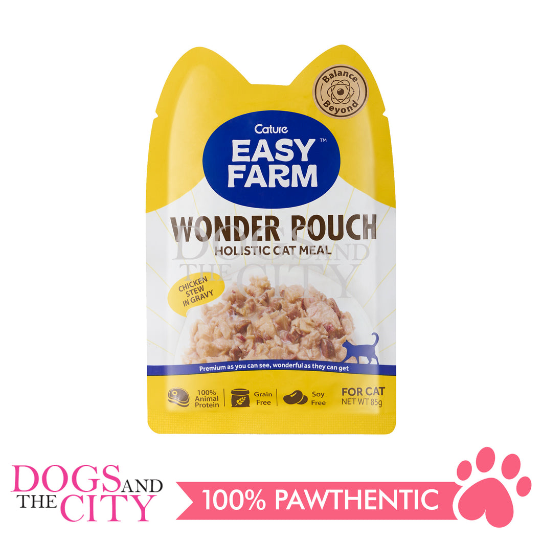 Cature Easy Farm Wonder Pouch - Holistic Cat Meals Wet Food 85g