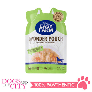 Cature Easy Farm Wonder Pouch -  Holistic Dog Meal Wet Food 100g