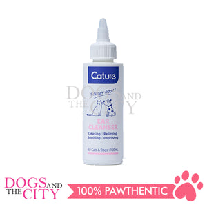 Cature Purelab Ear Cleanser For Dog and Cat 120ml - Dogs And The City Online