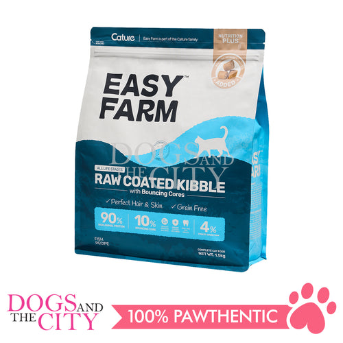 Cature Easy Farm Grain Free Nutrition Plus Cat Food - Fish Recipe 1.5kg