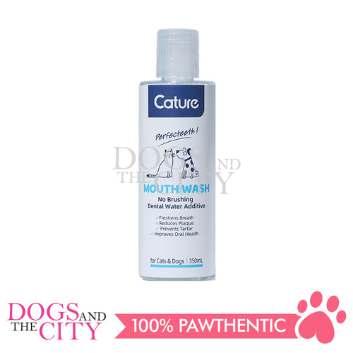 Cature Oral Care Pro Mouthwash For Dog & Cat 350ml - Dogs And The City Online