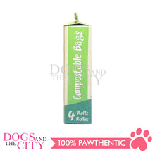 Load image into Gallery viewer, GKDC12 Green Sheep Compostable Pet Poop Bags 100% Biodegradable 4 Rolls for Dog - Dogs And The City Online