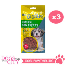 Load image into Gallery viewer, Mr. Giggles GPP0823011 Beef Flavor Heart Shaped Dog Treats 60g (3packs)