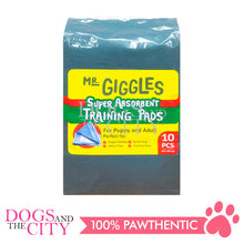 Load image into Gallery viewer, Mr. Giggles Super Absorbent Training Pads for Pets 60x60cm 10pcs