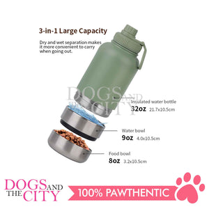 2in1 Insulated Pet Tumbler 32oz