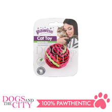 Load image into Gallery viewer, PAWISE 28347 Meowmeow Life - Wool Ball Cat Interactive Toy with Catnip