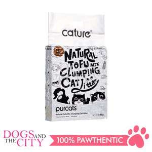 Cature Cat Litter Tofu Pellet 3in1 (Tofu+Wood+Bentonite)