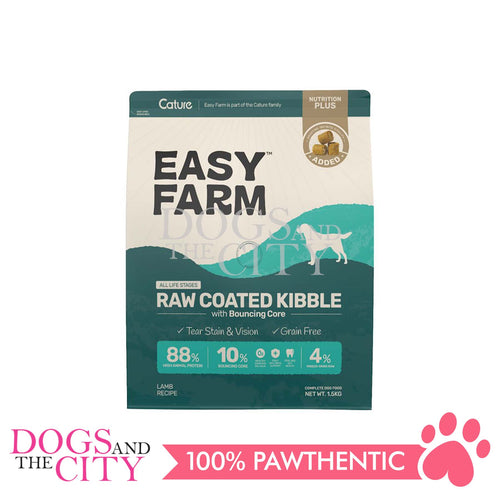 Cature Easy Farm Grain Free Nutrition Plus Dog Food Lamb Recipe 1.5kg