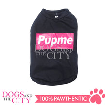 Load image into Gallery viewer, DOGGIESTAR Pupme - Black Pet Shirt