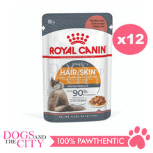 Load image into Gallery viewer, Royal Canin Hair ans Skin in Jelly Cat Food 85g (12 packs) - Dogs And The City Online