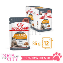 Load image into Gallery viewer, Royal Canin Hair ans Skin in Jelly Cat Food 85g (12 packs) - Dogs And The City Online