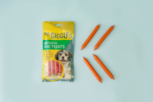 Mr. Giggles GPP092206 Beef Hotdog 60G 3(Packs) Dog Treats