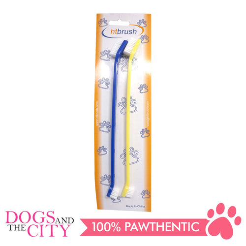 JX 2-Piece Long Toothbrush for Dogs and Cats - All Goodies for Your Pet