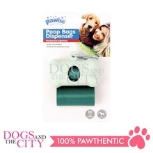 Load image into Gallery viewer, PAWISE 11602 Earth-Friendly Dog Poop Bags Dispenser w/2 rolls bags Biodegradable