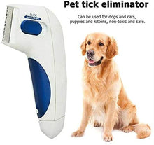 Load image into Gallery viewer, DGZ Pet Flea Doctor Electronic Anti Flea Comb for Dog and Cat Battery Operated