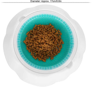 SLP Frosty Water Food Chilling Cooling Pet Bowl for Dog and Cat 16 oz 23x23x6cm