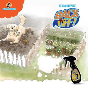 Bearing BACK OFF! Indoor and Outdoor Spray for Dogs and Cats 250ml - All Goodies for Your Pet