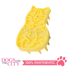 Load image into Gallery viewer, DGZ Cat Shaped Handle Pet Grooming Bath Brush for Dog and Cat