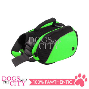 PAWISE  12486 Dog Backpack - Large Green 51-84cm/70-106cm