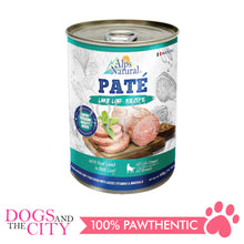 Load image into Gallery viewer, ALPS Natural Pate Loaf Recipe Wet Dog Food in Can 400g (3 cans)