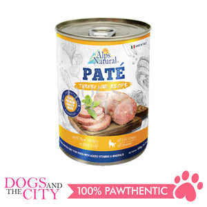 ALPS Natural Pate Loaf Recipe Wet Dog Food in Can 400g (3 cans)