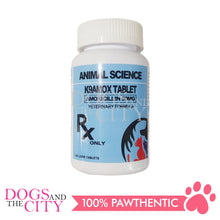 Load image into Gallery viewer, ANIMAL SCIENCE K9 Amoxicillin 50mg Tablets 120 Tablets for Dogs and Cats - Dogs And The City Online