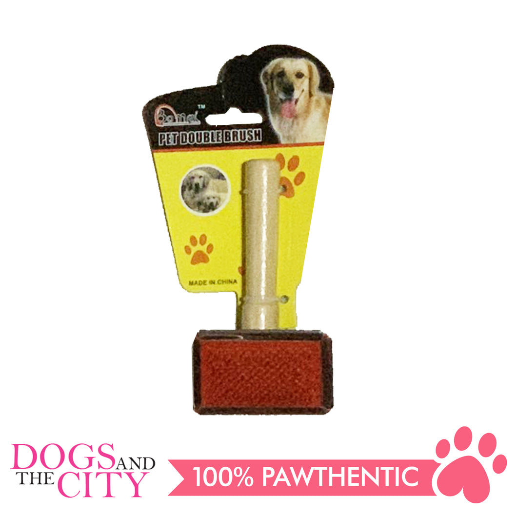 BM Wood Grooming Slicker Brush for Dog Small 6x4cm - All Goodies for Your Pet