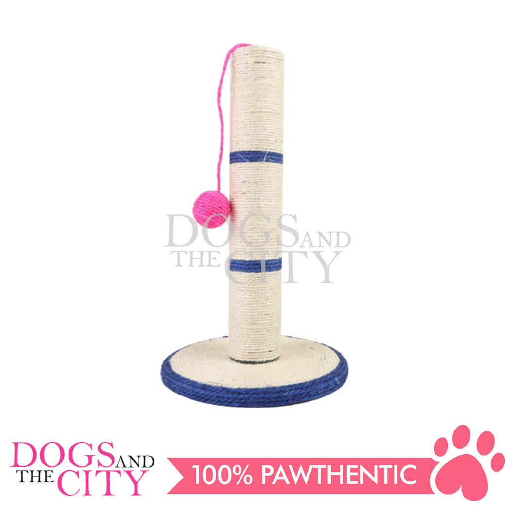 BM Scratch Post Cat Scratch Pet Lounge Kitten Activity Column For Cats 39cm