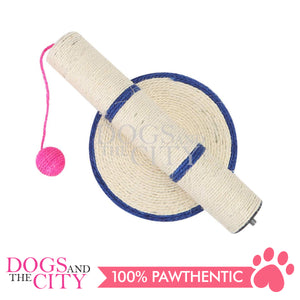 BM Scratch Post Cat Scratch Pet Lounge Kitten Activity Column For Cats 39cm