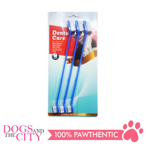 BM Dental Care 3 Piece Long Toothbrush