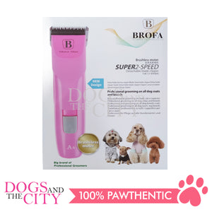 BROFA BF-A6 Brushless 2-Speed Professional Pet Clipper for Dog and Cat