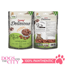 Load image into Gallery viewer, DENTALIGHT Catnip with Delicious Flavours Cat Treats 50g