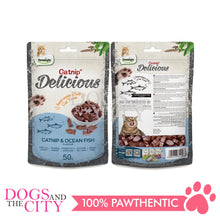 Load image into Gallery viewer, DENTALIGHT Catnip with Delicious Flavours Cat Treats 50g