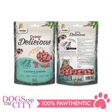 Load image into Gallery viewer, DENTALIGHT Catnip with Delicious Flavours Cat Treats 50g