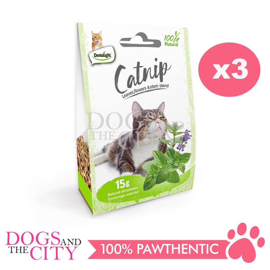 DENTALIGHT 11568 Natural Catnip 15g (3pcs x 15g)