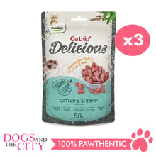 Load image into Gallery viewer, DENTALIGHT 11476 Catnip with Delicious Shrimp Flavour 50g (3pcs x 50g)