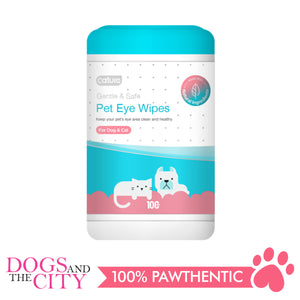 Cature Pet Eye Wipes/Tear Stain Remover Wipes 100 count for Dog and Cat