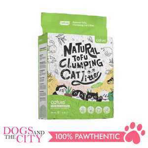 Cature Natural Tofu Clumping Cat Litter Milk Flavor 6L - Dogs And The City Online