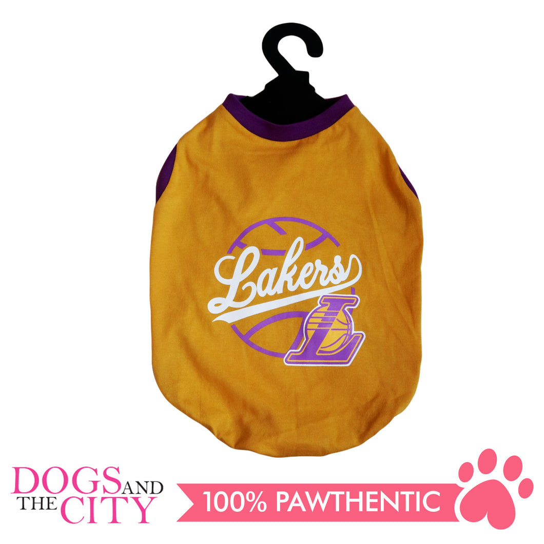 DOGGIE STAR T-Shirt Lakers Yellow