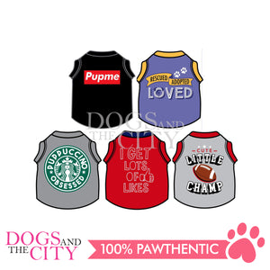 DOGGIESTAR Pupme - Black Pet Shirt