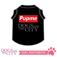 Load image into Gallery viewer, DOGGIESTAR Pupme - Black Pet Shirt