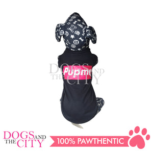 DOGGIESTAR Pupme - Black Pet Shirt