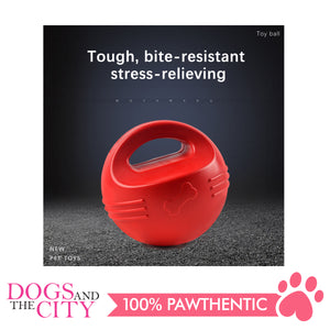 DGZ Extra Strong Dog Toy Triangular Ball Shape 14x14cm