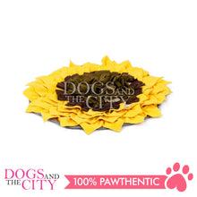 Load image into Gallery viewer, DGZ Pet Sniffing Mat Sunflower Cushion Treasure Hunt Interactive Snuffle Dog Mat 48x48cm