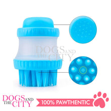 Load image into Gallery viewer, DGZ 2in1 Gentle Dog Washer Shampoo Dispenser with Silicone Brush for Dogs 11x7.5cm